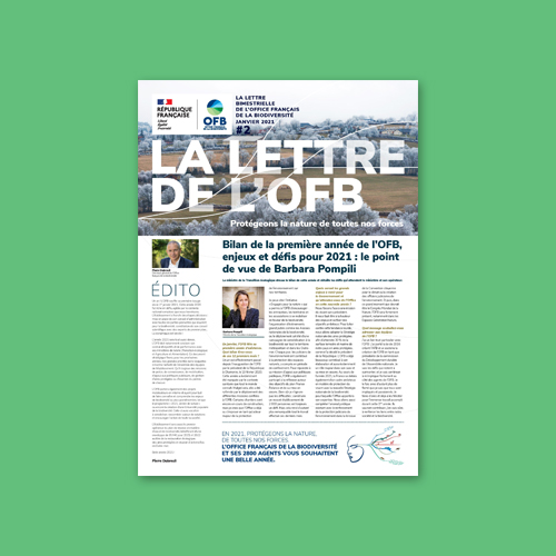 Couverture de la lettre de l'OFB #2