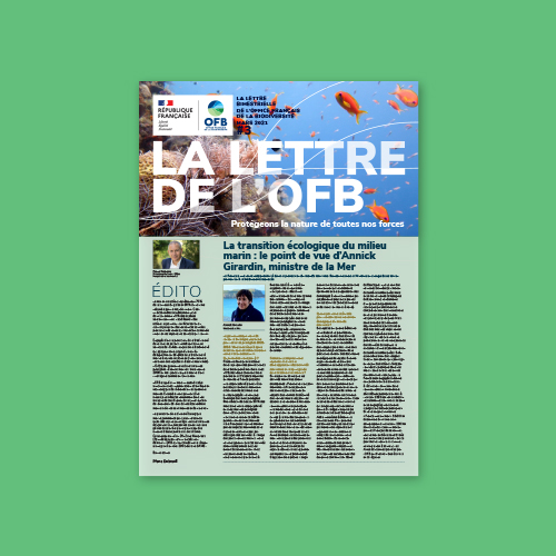 Couverture de la lettre de l'OFB #3