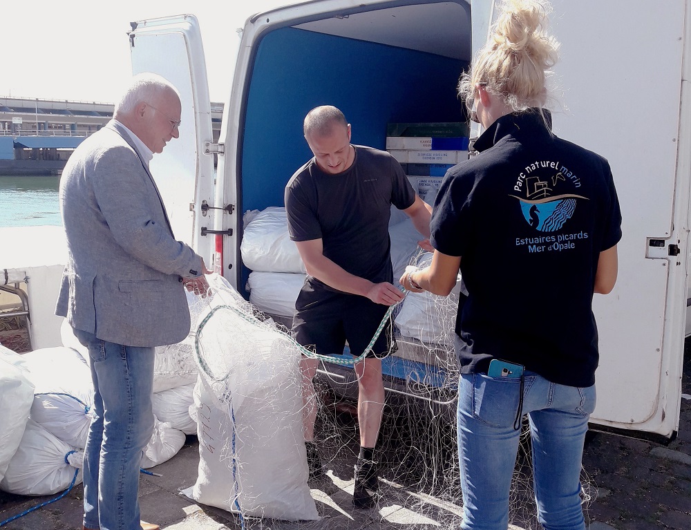 Filet et engins de pêche en bioplastique biodégradable