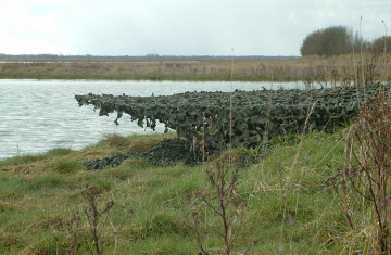 Hutte de chasse dans la baie d'Authie. Marie-Dominique Monbrun / Office français de la biodiversité