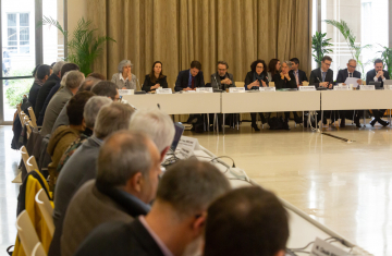 Conseil d'administration de l'OFB du 03 mars 2020. Crédit photo : Michel Monsay / OFB