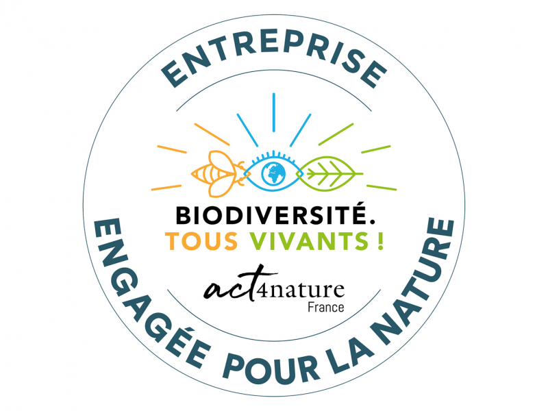 Logo "Entreprise engagée pour la nature"
