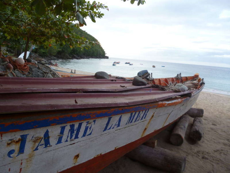 Yole de pêche. Crédit photo : Tiphaine Rivière / OFB