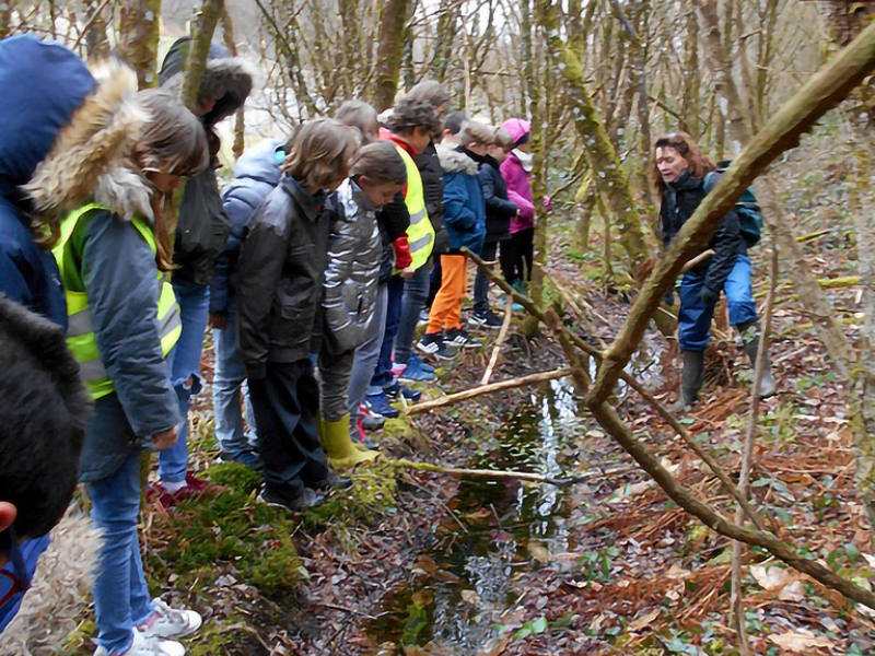 Aire terrestre éducative. Crédit photo : Bducastelle