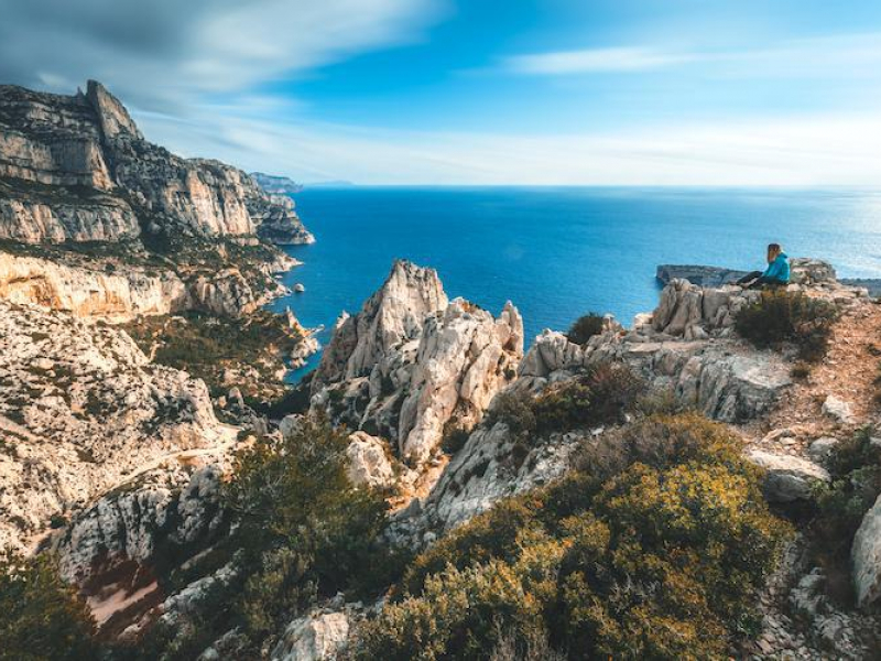 Belvédère de Sugiton © Maxime Bérenger – Parc national des Calanques