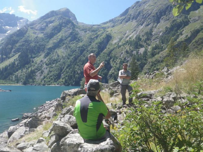  Sortie handicap auditif au Lauvitel. Crédit photo : Parc national des Ecrins 