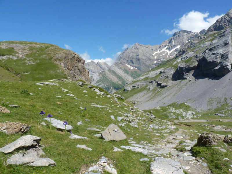 Vallée des Espécières dans le Parc national des Pyrénées. Crédit photo : Adrien Jailloux / OFB