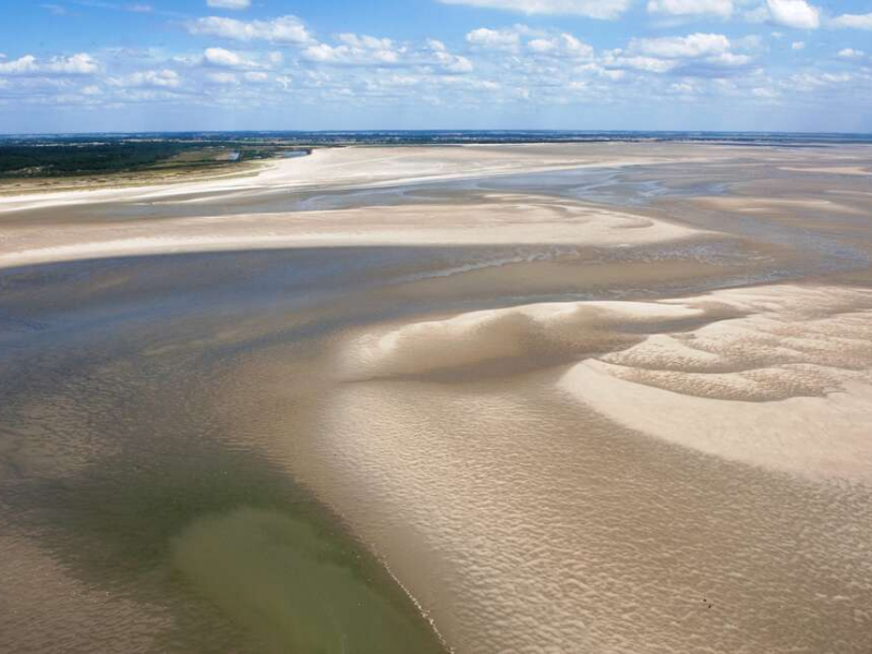 Baie de Somme. Crédit photo : Laurent Mignaux / Terra