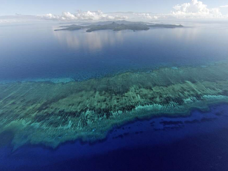 Mayotte, vue du ciel. Crédit photo : Marc Allaria / www.photo-sousmarine.com