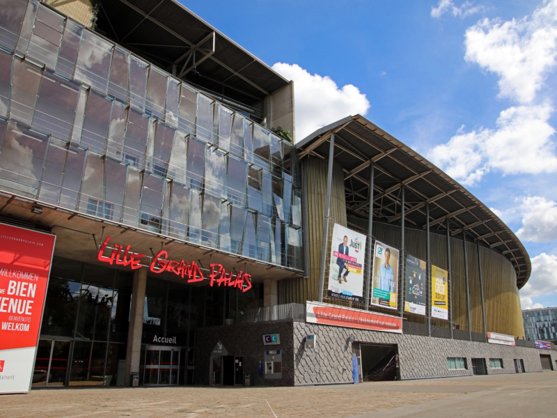Le complexe Lille Grand Palais. Crédit photo : Lille Grand Palais