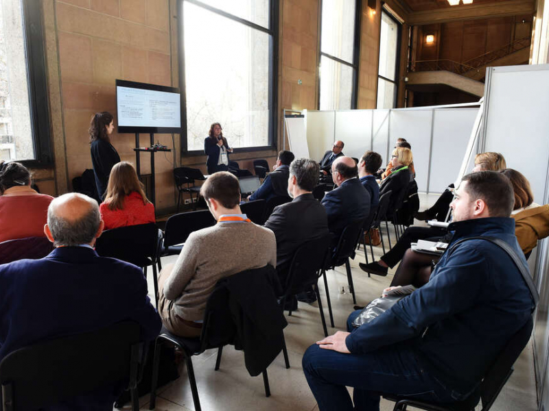 Un atelier du Forum Biodiversité et Economie 2018. Crédit photo : Jean-François Damois / OFB