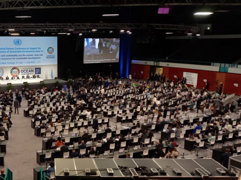2e conférence des Nations Unies pour les océans. Crédit photo : OFB