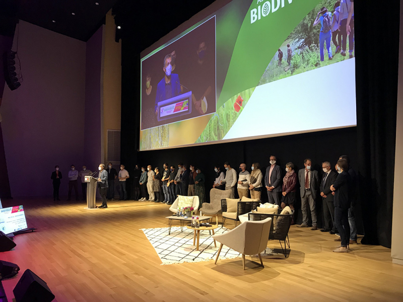 Remise des prix du génie écologique. Crédit photo : Lôra Rouviere / OFB