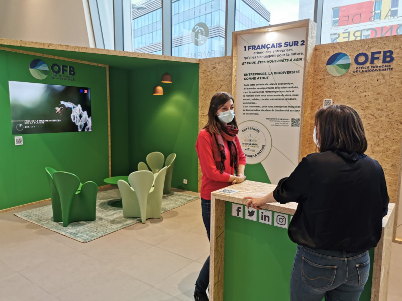 L'Office français de la biodiversité co-organise les Assises Nationales de la Biodiversité, du 7 au 9 octobre à Massy : Crédit photo : Jane Dziwinski / OFB