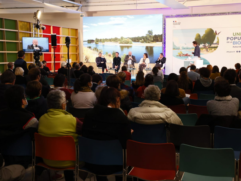 Université populaire de la biodiversité. Crédit photo : Philippe Massit / OFB
