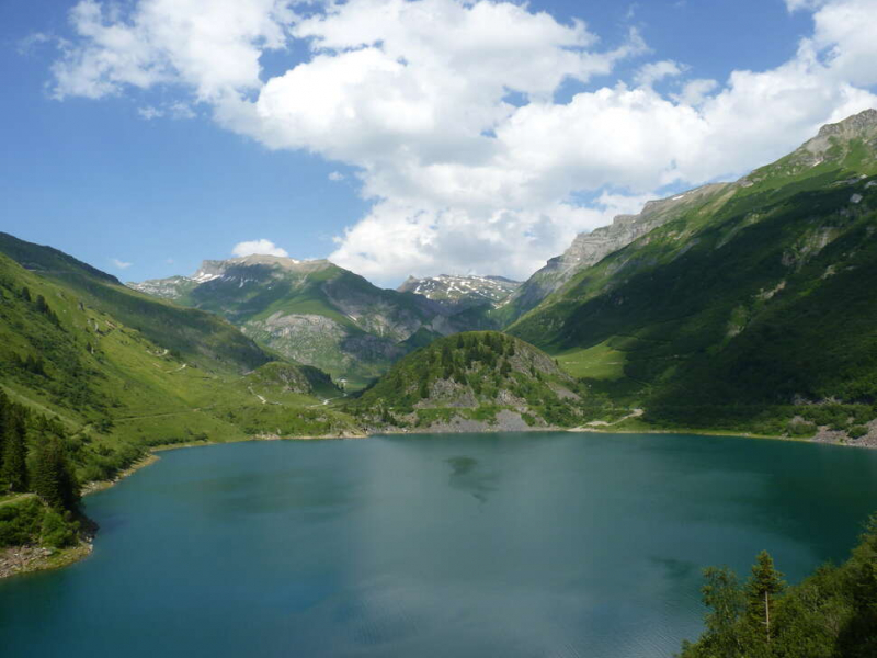 Lac de la Gittaz. Crédit photo : Benjamin Guichard / OFB