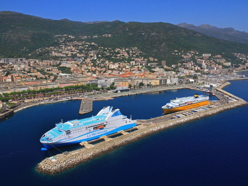 Port de Bastia. Crédit photo ; Louis Vignaroli