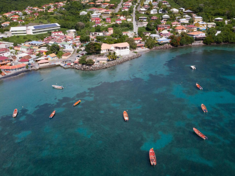 Vue du littoral. Crédit photo : Prodrone360