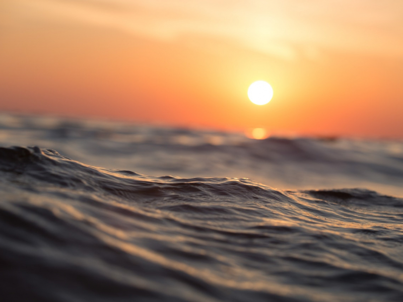 Coucher de soleil sur l'océan. Crédit photo : Sebastian Voortman / Pexel