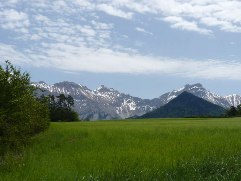 Vue sur le Vercors. Crédit photo : Isabelle Losinger / OFB