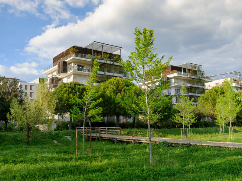 écoquartier Montpellier/ Arnaud Bouissou