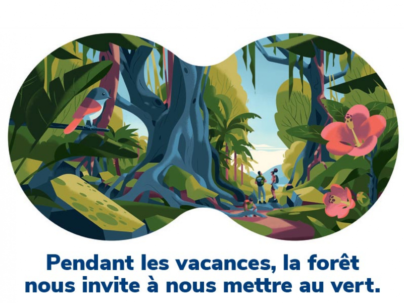 Visuel de la campagne été de l'OFB.