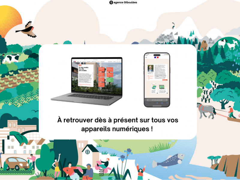 Disponible sur toutes les dispositifs !
