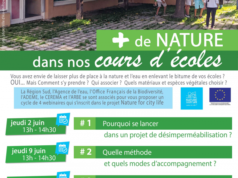 Programme du cycles de webinaires_ARBE Provence-Alpes-Côte d'Azur