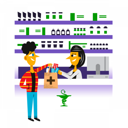 Je rapporte mes médicaments à la pharmacie