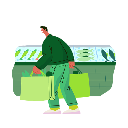 Illustration : Diversifier sa consommation de produits de la mer, en respectant les saisons 