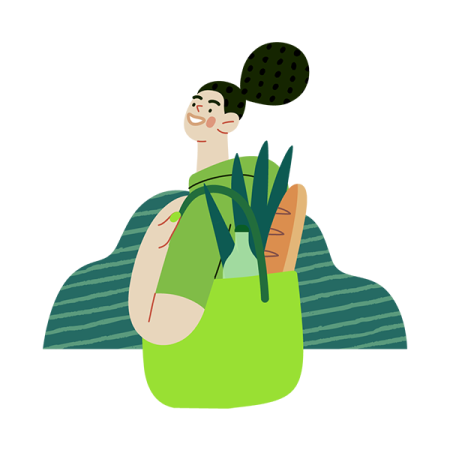 Illustration : Manger bio, local et de saison