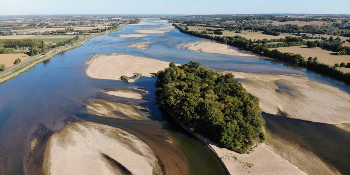 La Loire à La Bohalle. Crédit photo : Cramos