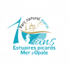 Logo des 10 ans du Parc naturel marin des estuaires picards et de la mer d’Opale