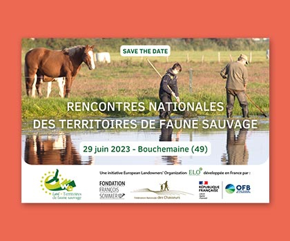 Rencontres nationales 2023 du label « Territoires de faune sauvage »