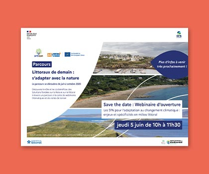 Webinaire d'ouverture du Parcours Littoraux de demain : s'adapter avec la nature